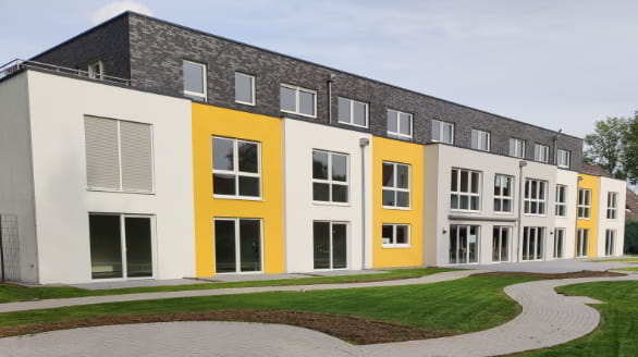 Bau einer Pflegeeinrichtung in Massivbauweise – Compact Bau GmbH